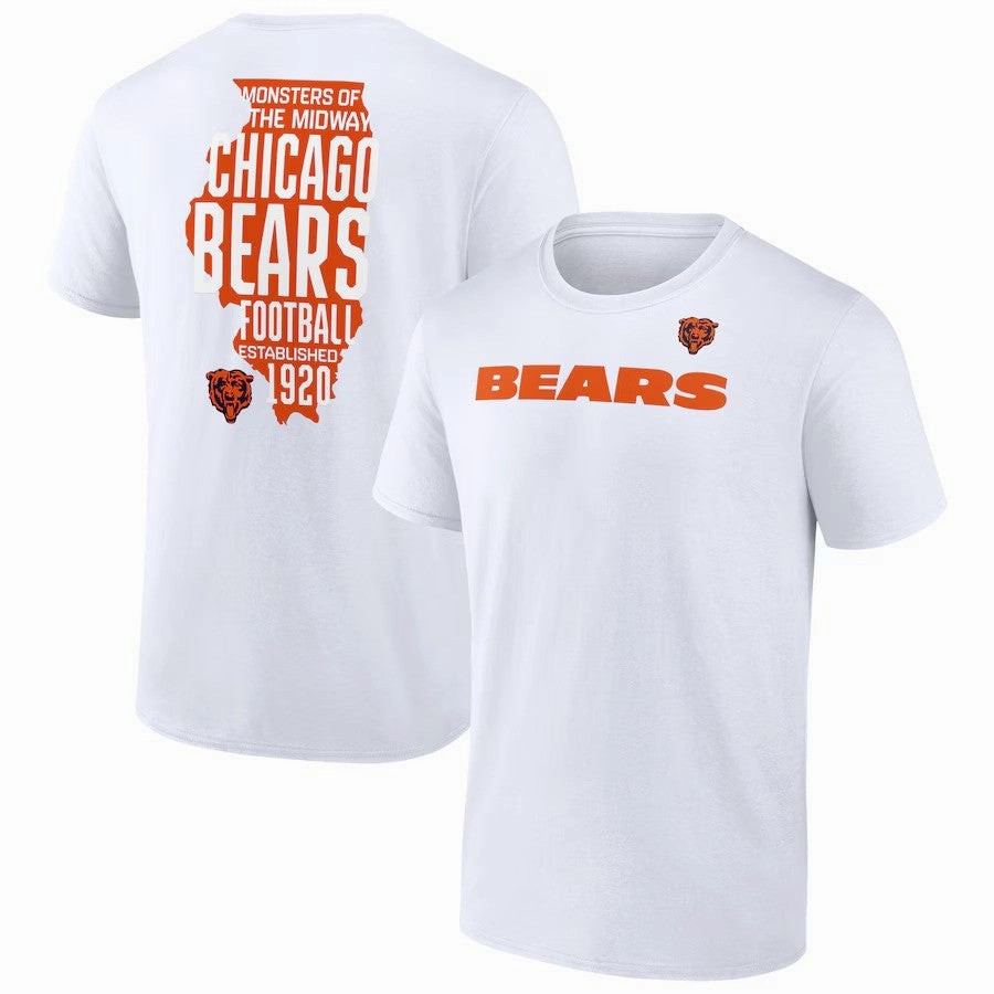 Chicago Bears Hot Shot T-Shirt - White