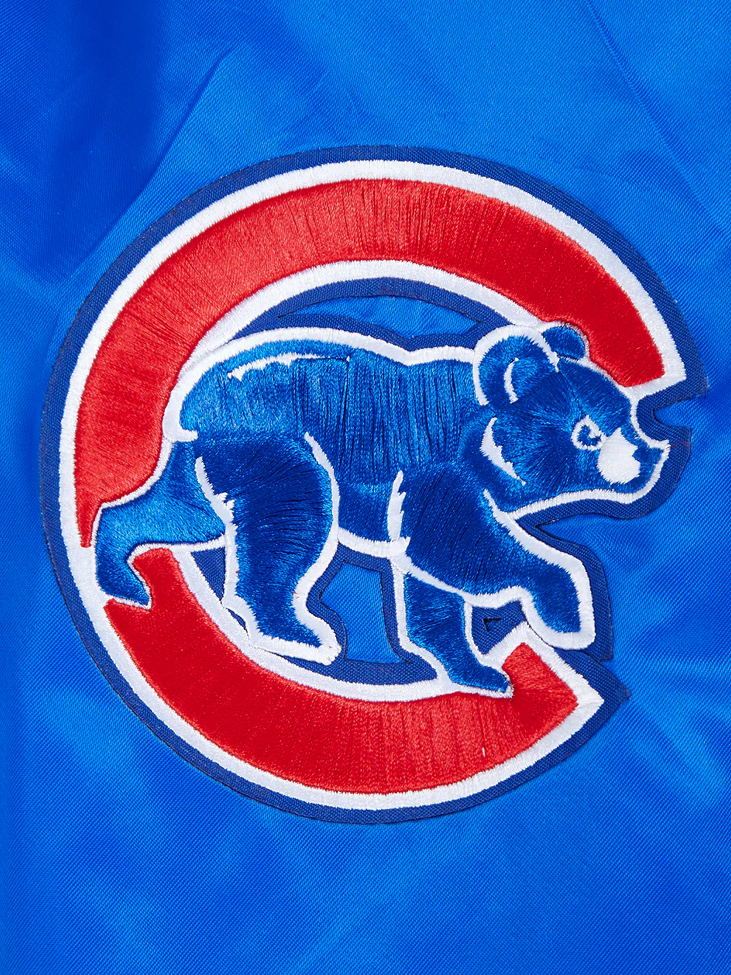 Chicago Cubs Pro Standard MLB Team Classic Satin Button Jacket - Blue