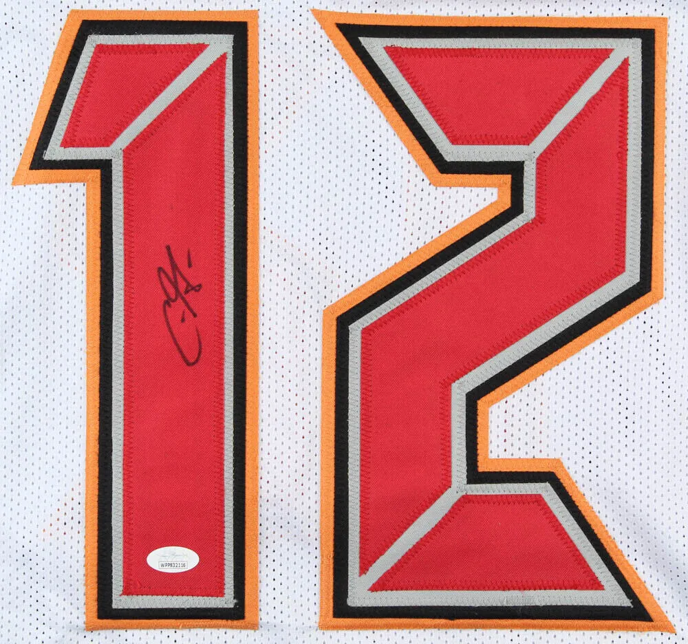 Chris Godwin Signed Tampa Bay Buccaneers Jersey (JSA COA) 2017 3rd Round Pick