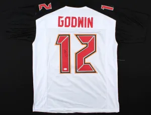 Chris Godwin Signed Tampa Bay Buccaneers Jersey (JSA COA) 2017 3rd Round Pick
