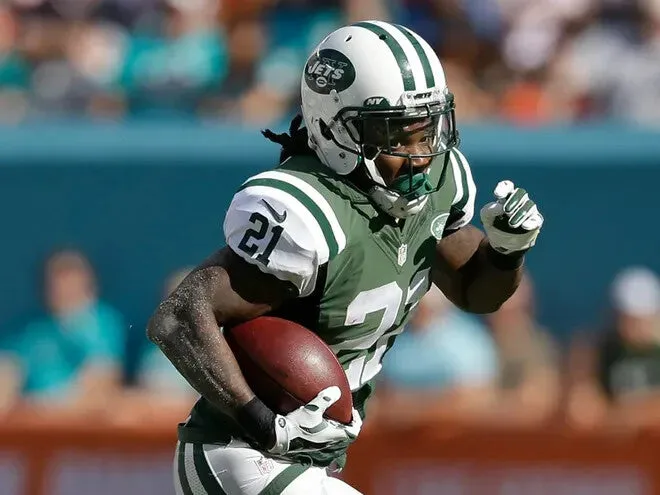 Chris Johnson Signed New York Jets Jersey (JSA COA) 3Pro Bowl RB / 20082010