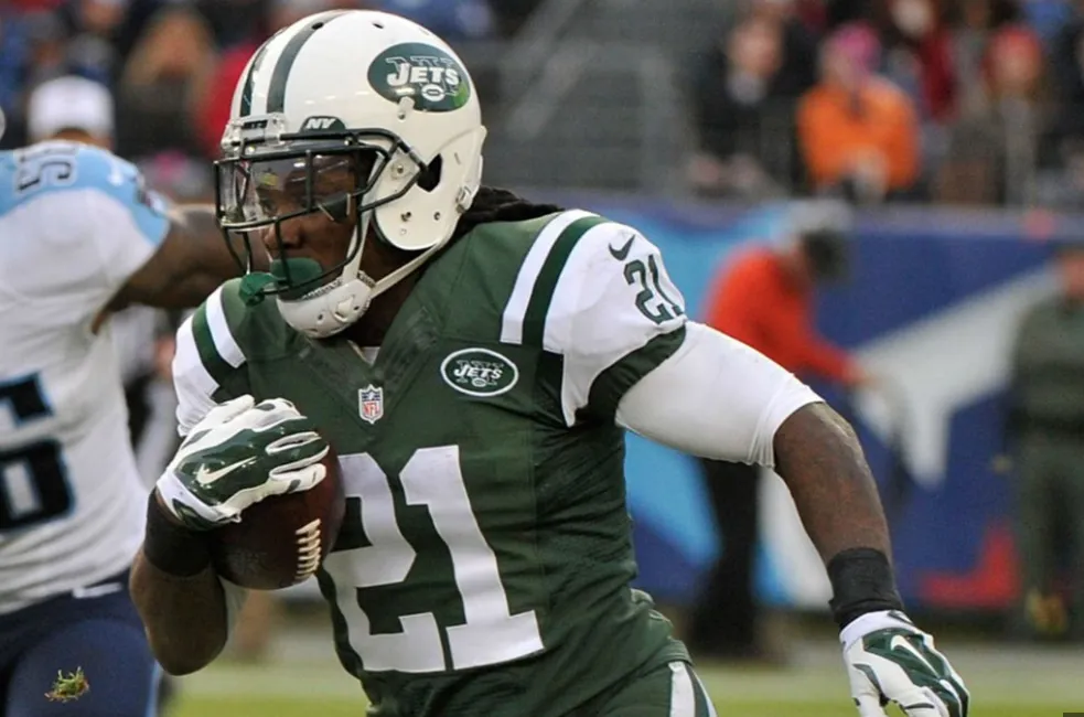 Chris Johnson Signed New York Jets Jersey (JSA COA) 3Pro Bowl RB / 20082010