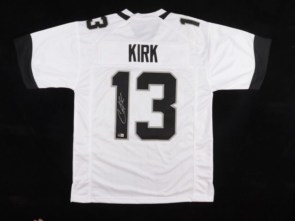 Christian Kirk Signed Jacksonville Jaguars Jersey (Beckett) 1,000 Yds Receiver
