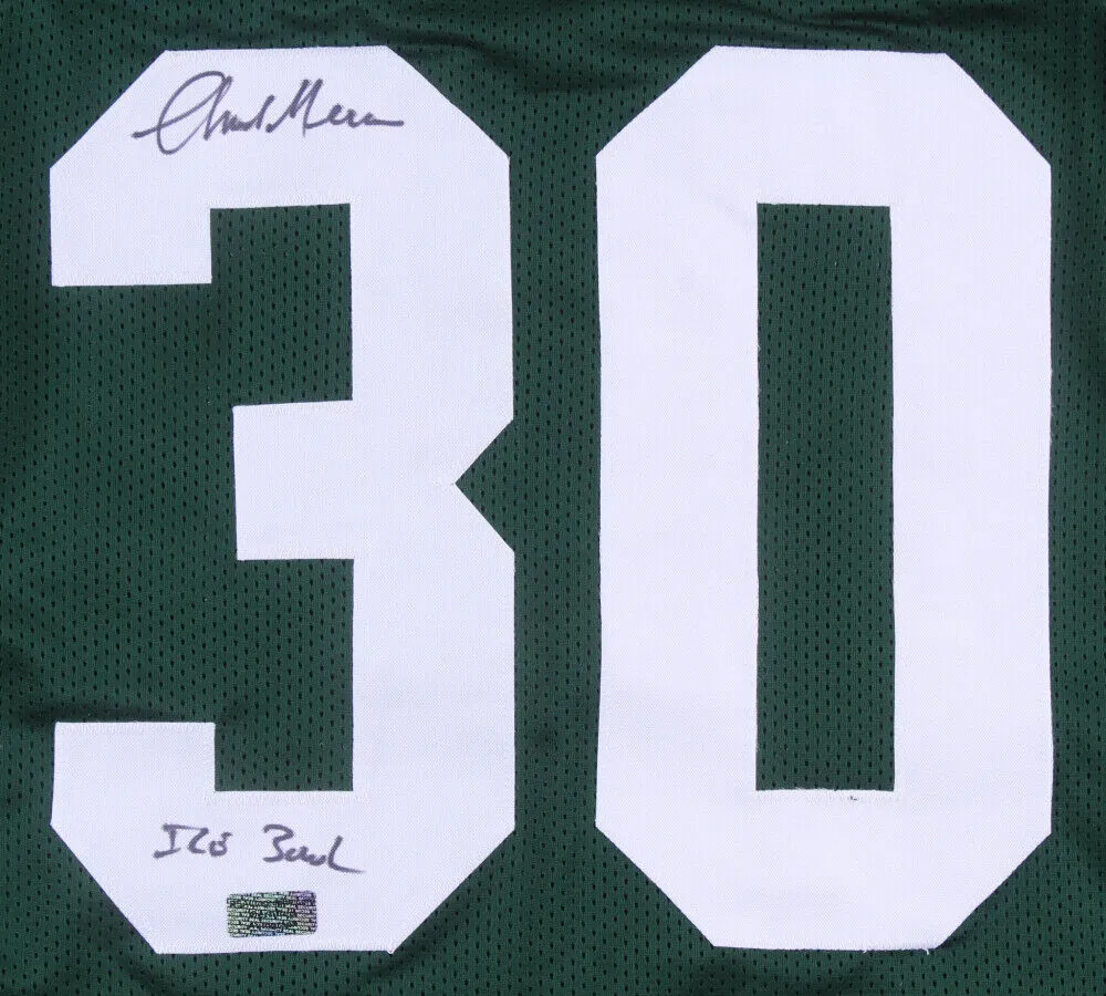 Chuck Mercein Signed Green Bay Packers Jersey Inscribed "Ice Bowl" (RSA COA)