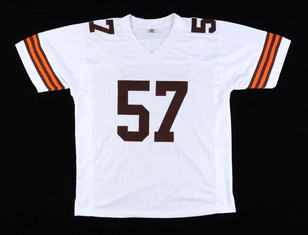 Clay Matthews Jr. Signed Cleveland Browns Jersey (Beckett) 4xPro Bowl Linebacker