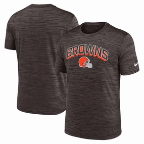 Cleveland Browns NFL Nike Velocity Performance T-Shirt - Brown