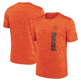 Cleveland Browns Nike 2024 Sideline Velocity Performance T-Shirt - Orange