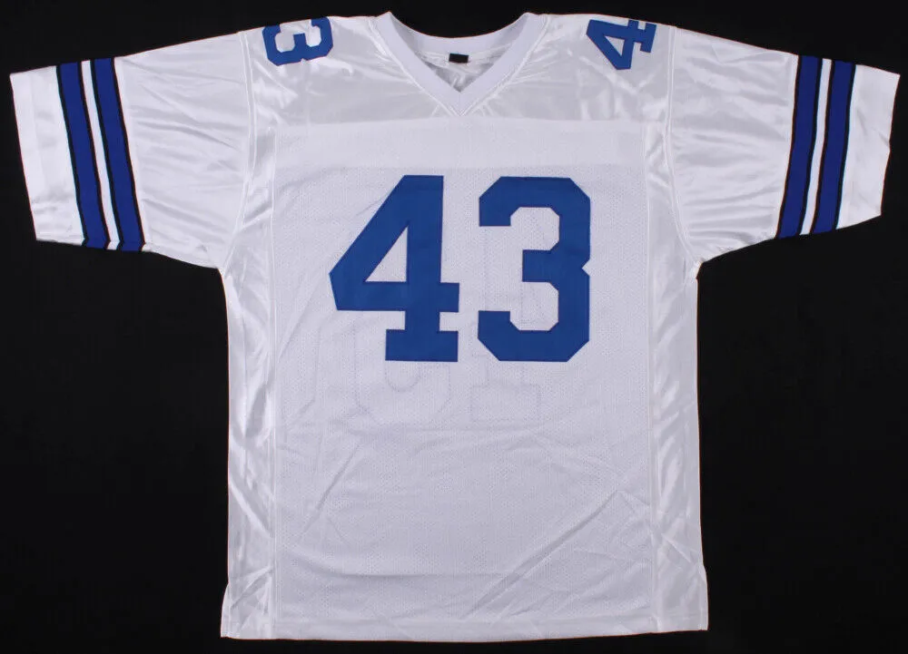 Cliff Harris Signed Dallas Cowboys Jersey (JSA COA) 2Super Bowl champion D.B.