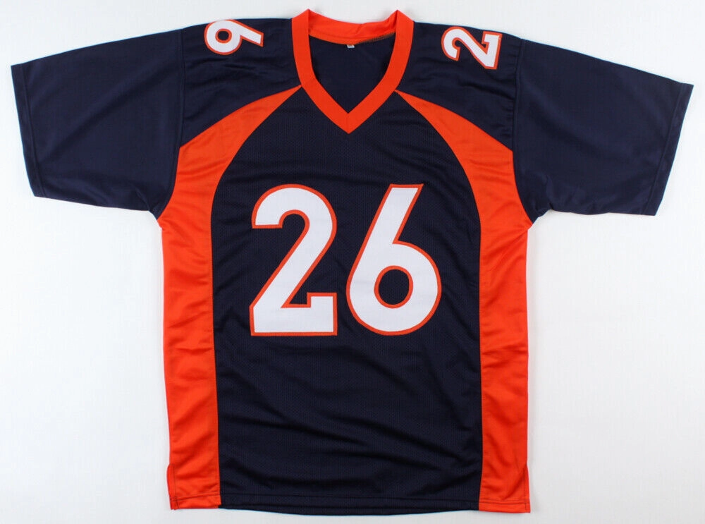 Clinton Portis Signed Denver Broncos Jersey (Beckett COA) 2Pro Bowl R.B.