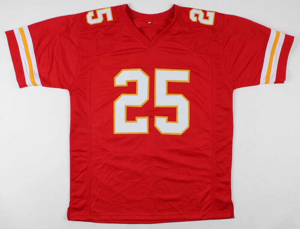 Clyde Edwards-Helaire Signed Chiefs Jersey (JSA Holo) Kansas City 2020 1st Rd Pk