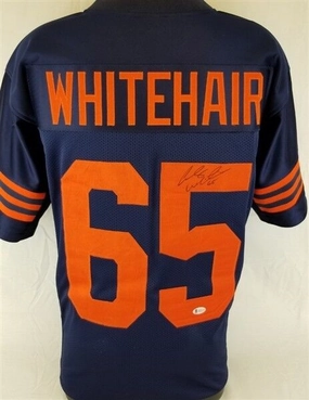 Cody Whitehair Signed Chicago Bears Custom Jersey (Beckett COA)  Pro Bowl Center