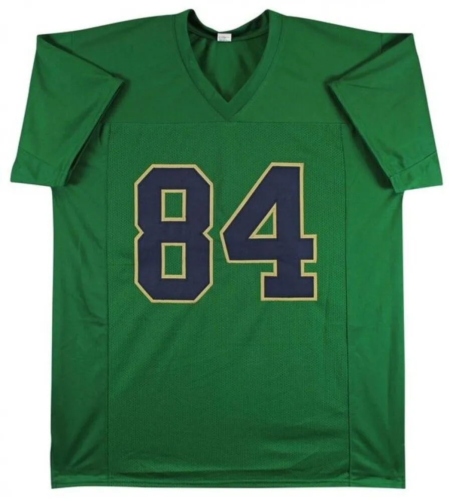 Cole Kmet Signed Notre Dame Fighting Irish Jersey (Beckett) Chicago Bears T End
