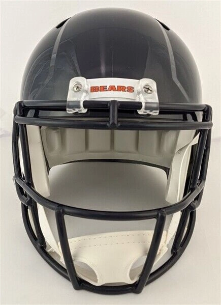 Cole Kmet Signed Bears Full-Size Speed Helmet (Beckett COA) Chicago #1 Pick 2020