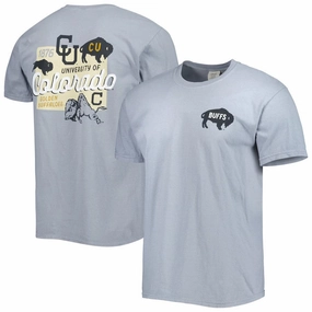 Colorado Buffaloes NCAA Vault State Comfort T-Shirt - Graphite