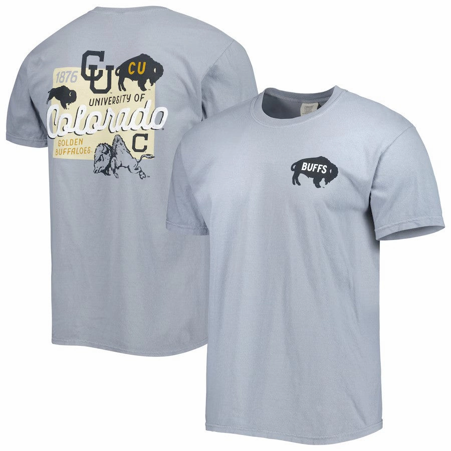 Colorado Buffaloes NCAA Vault State Comfort T-Shirt - Graphite