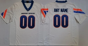 Custom Football Boise State D.Broncos White Jersey Mens Youth Women Short Sleeve American College Jerseys Football Jerseys