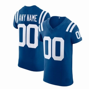 Custom IN.Colts  Royal Vapor F.U.S.E. Elite Custom Jersey Stitched American Football Jerseys