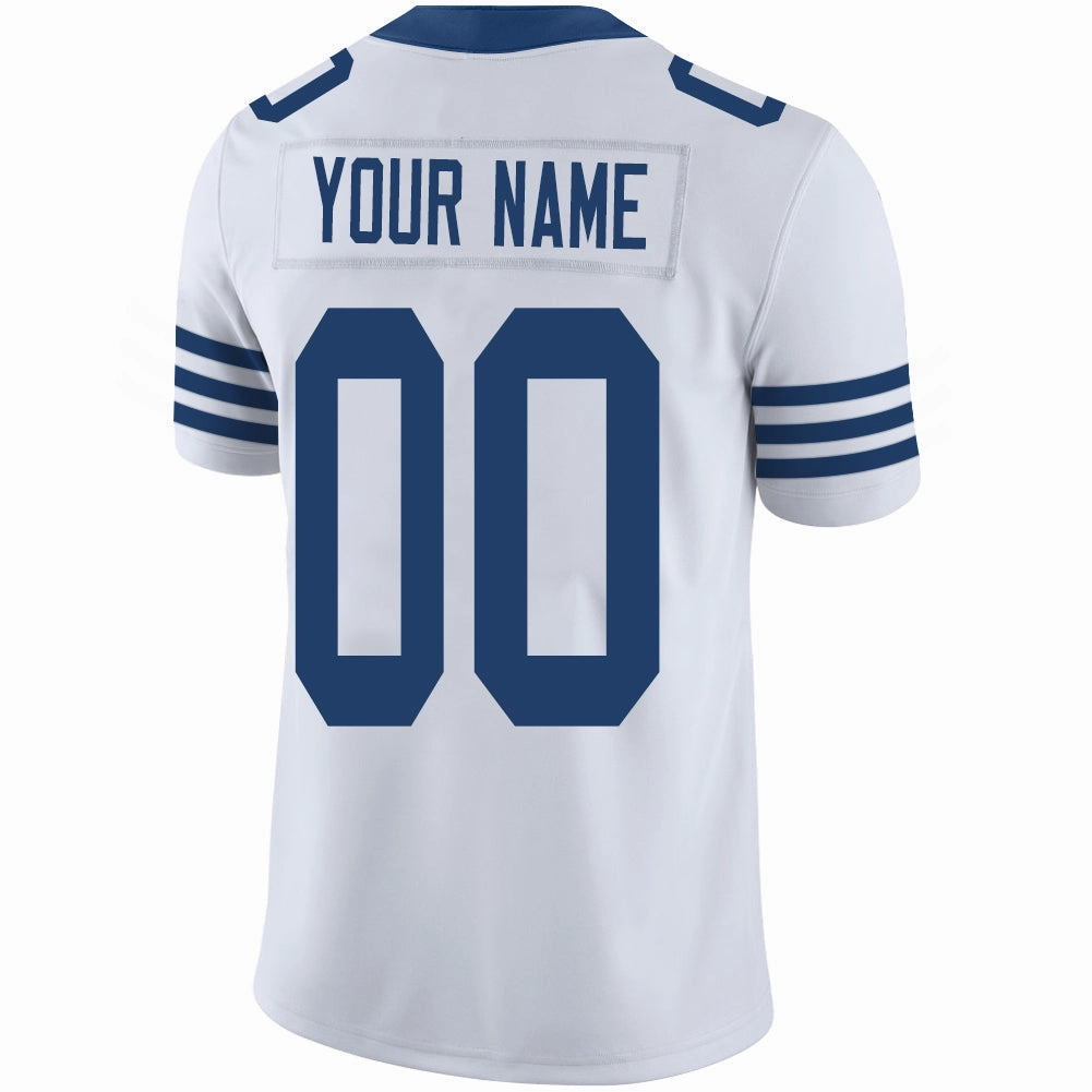 Custom IN.Colts Stitched American Football Jerseys Personalize Birthday Gifts White Jersey