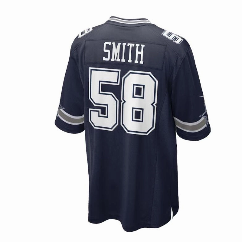 D.Cowboys #58 Mazi Smith 2023 Draft First Round Pick Game Jersey - Navy Stitched American Football Jerseys