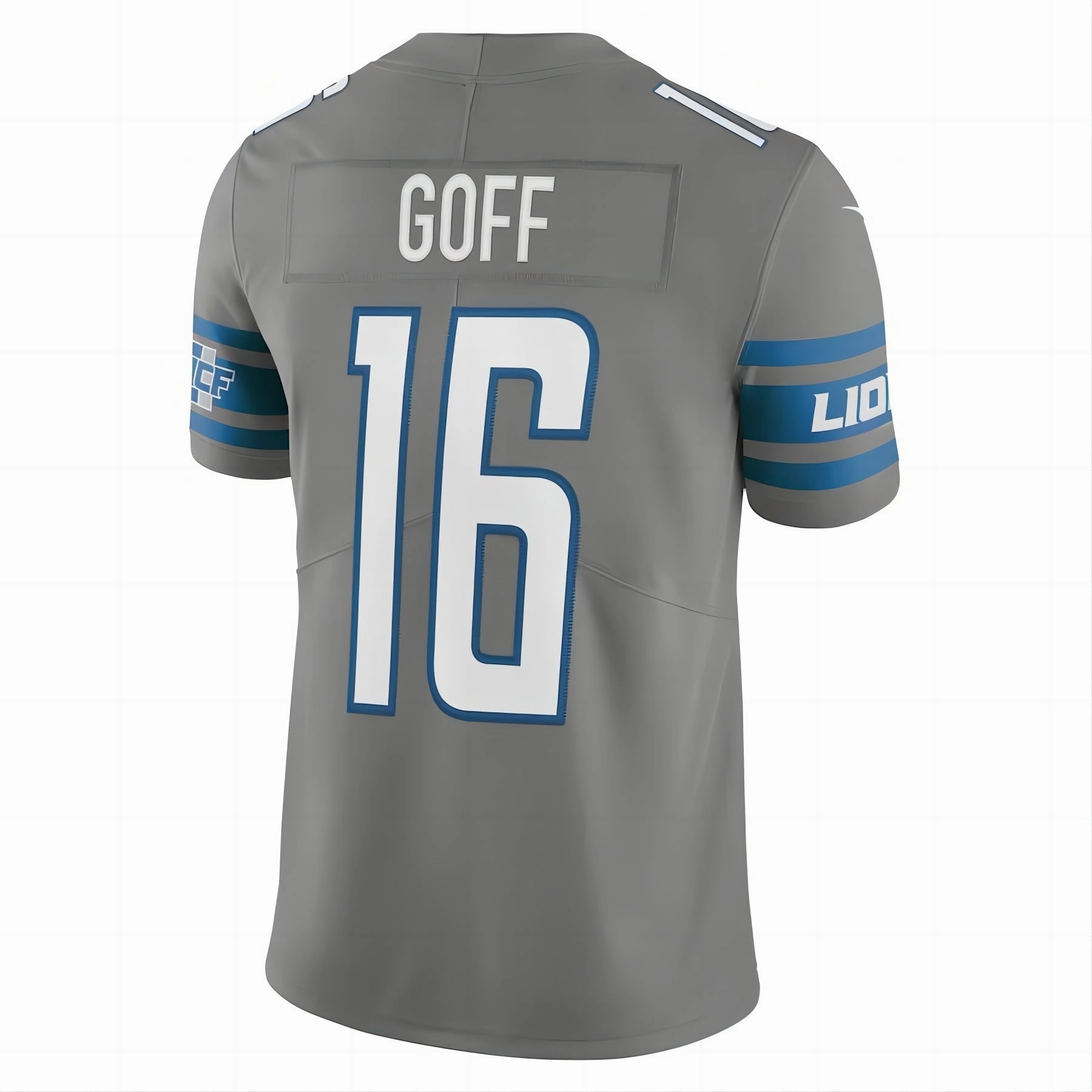 D.Lions #16 Jared Goff Alternate Vapor Limited Jersey Steel Stitched American Football Jerseys