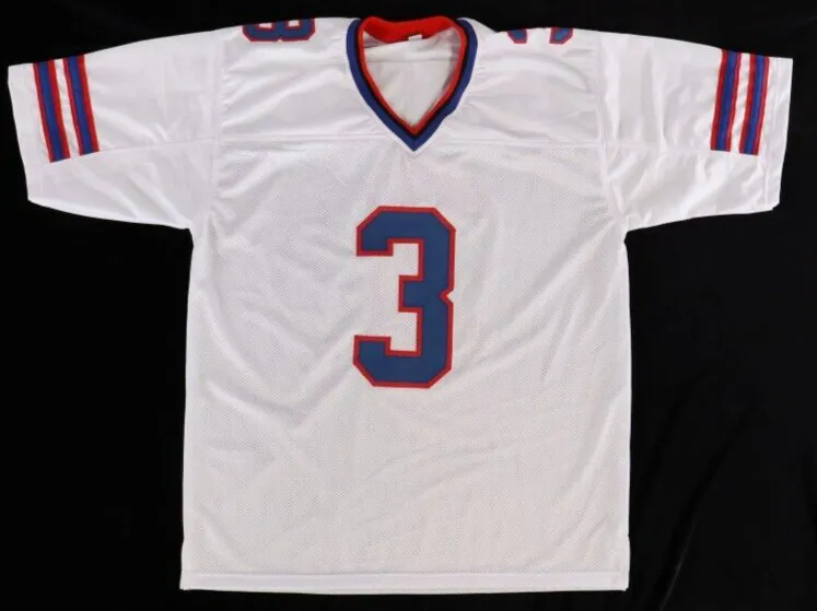 Damar Hamlin Signed Buffalo Bills Jersey (Beckett) 2021 6th Round Draft Pick D.B