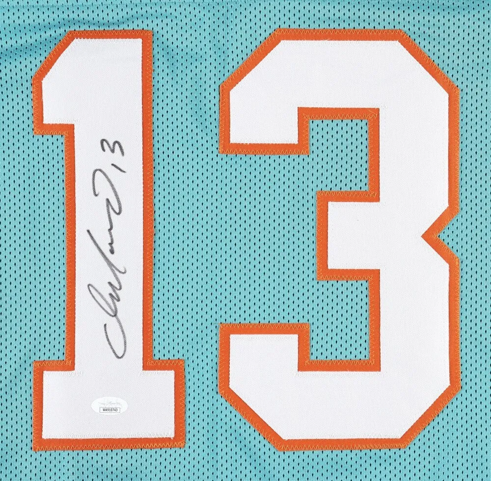 Dan Marino Signed Miami Dolphins Jersey (JSA) 9xPro Bowl Q.B / HOF 05 / 1984 MVP