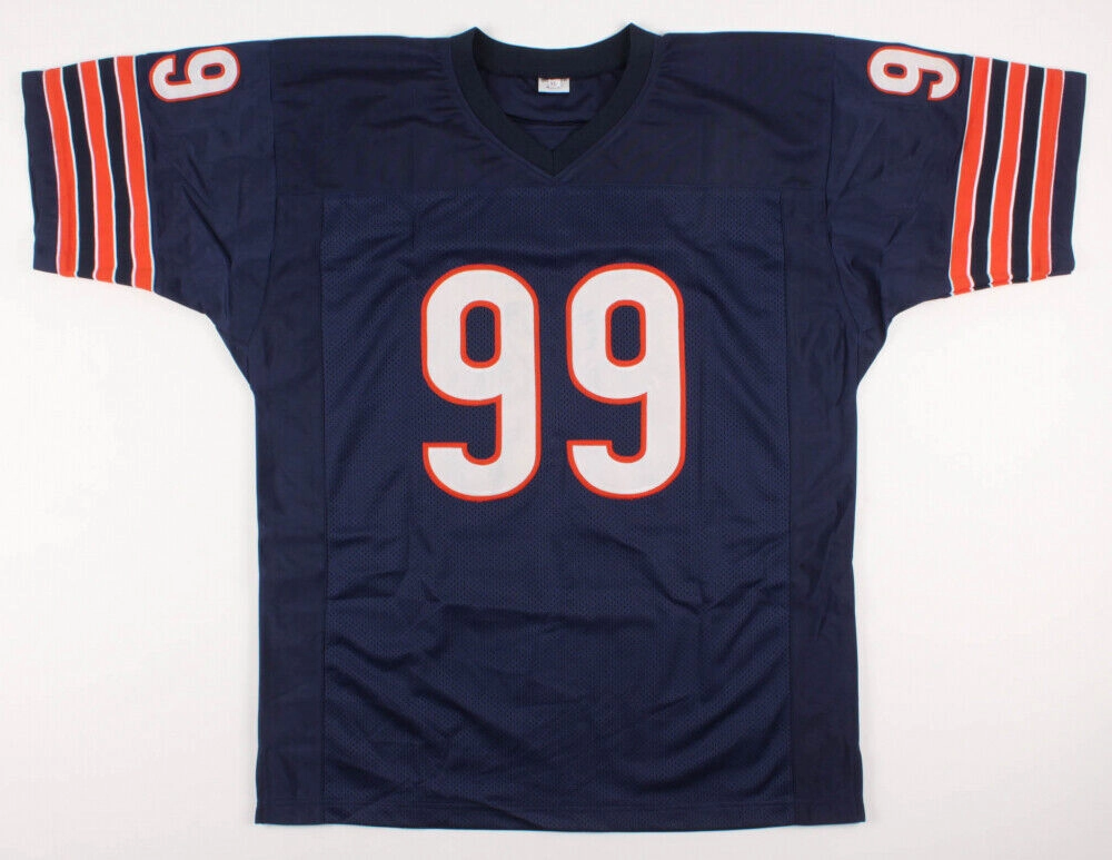 Dan Hampton Signed Chicago Bears Jersey Inscribed "HOF 2002" & "Danimal" JSA COA
