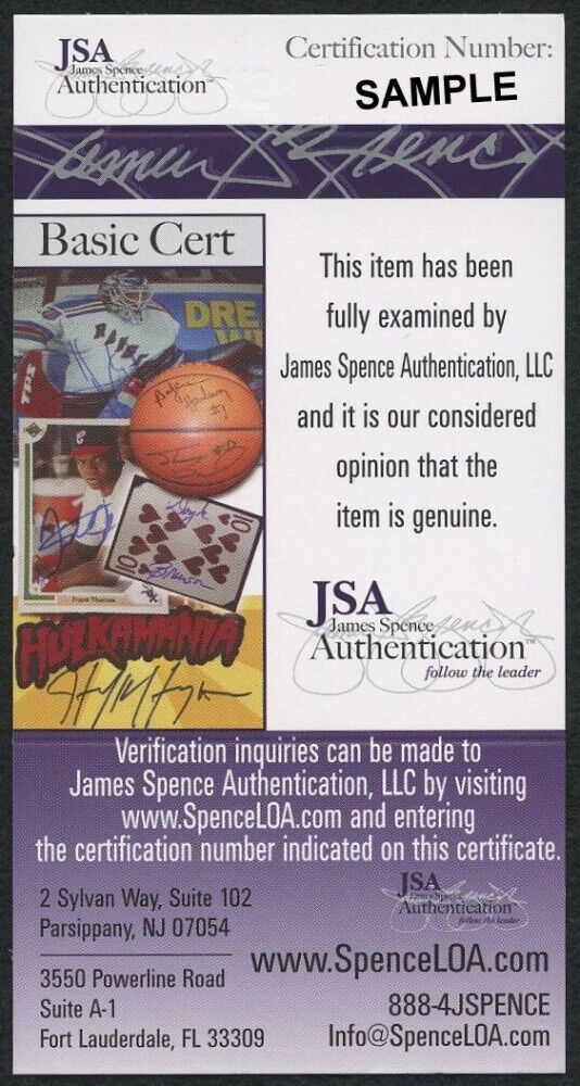 Daniel Jones Signed Giants Jersey (JSA COA) New York 2019 #1 Draft Pick Q.B.