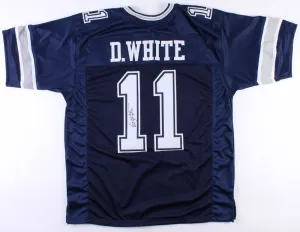 Danny White Signed Dallas Cowboys Jersey (JSA COA) Super Bowl XII Champion Q.B.