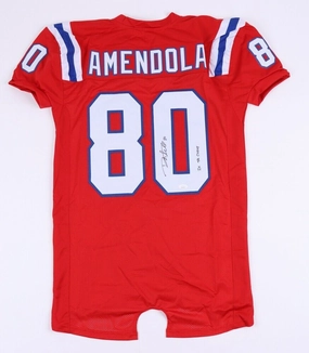Danny Amendola Signed New England Patriot Jersey Inscribed 2xSB Champ (JSA COA)
