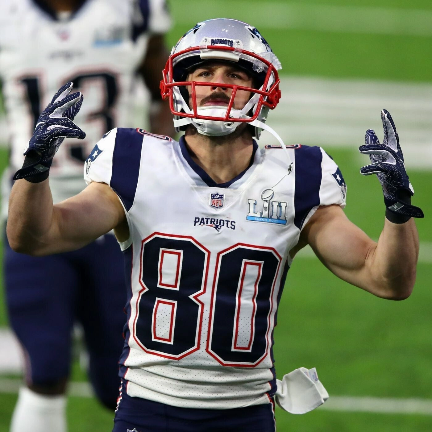 Danny Amendola Signed New England Patriot Jersey Inscribed 2xSB Champ (JSA COA)