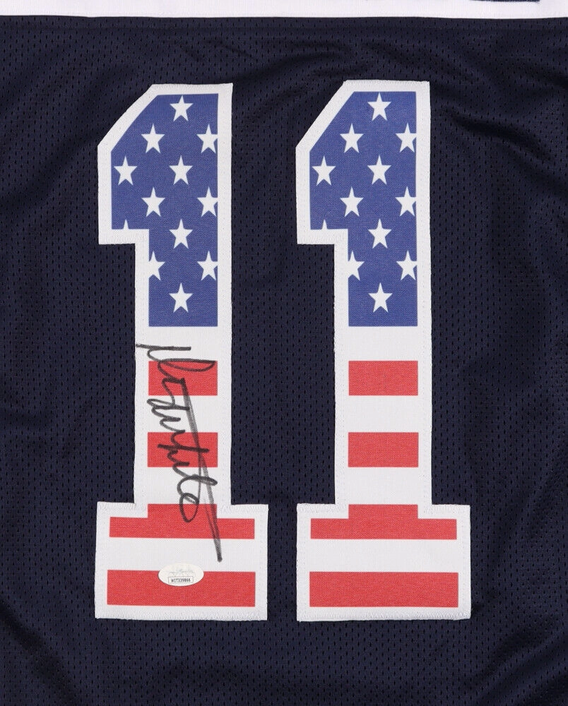 Danny White Signed Dallas Cowboys America's Team Throwback Jersey (JSA COA) Q.B.