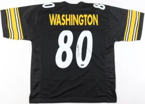 Darnell Washington Signed Pittsburgh Steelers Jersey (TSE) Ex Georgia Bulldog TE