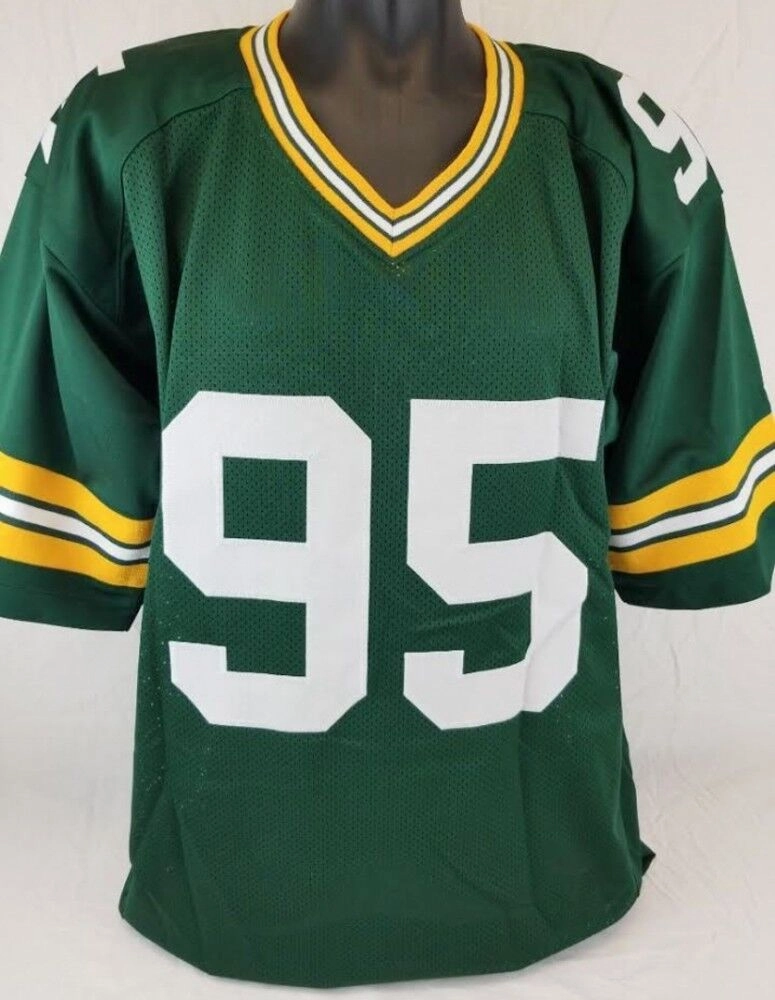 Datone Jones Signed Packers Jersey (GTSM COA) Green Bay Defensive End