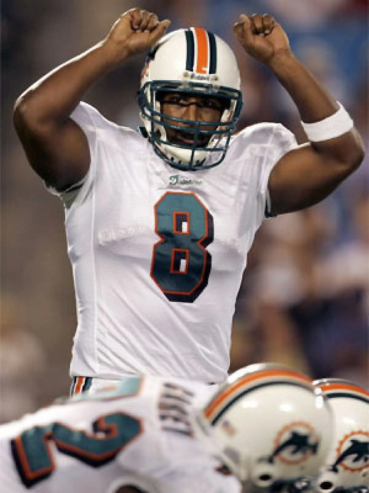 Daunte Culpepper Signed Full-Size End Zone Pylon (JSA) UCF, Vikings, Dolphins...