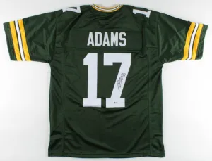 Davante Adams Signed Green Bay Packers Jersey (Beckett COA) All Pro Receiver