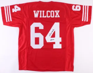 Dave Wilcox Signed San Francisco 49ers Jersey Inscribed "HOF 2000" (JSA COA) L.B