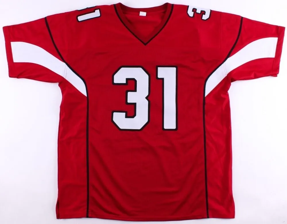 David Johnson Signed Cardinals Jersey (JSA Hologram) Arizona's #1 Running Back