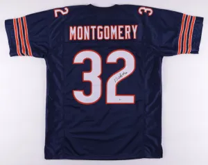 David Montgomery Signed Chicago Bears Jersey (Beckett COA)   Iowa State R.B