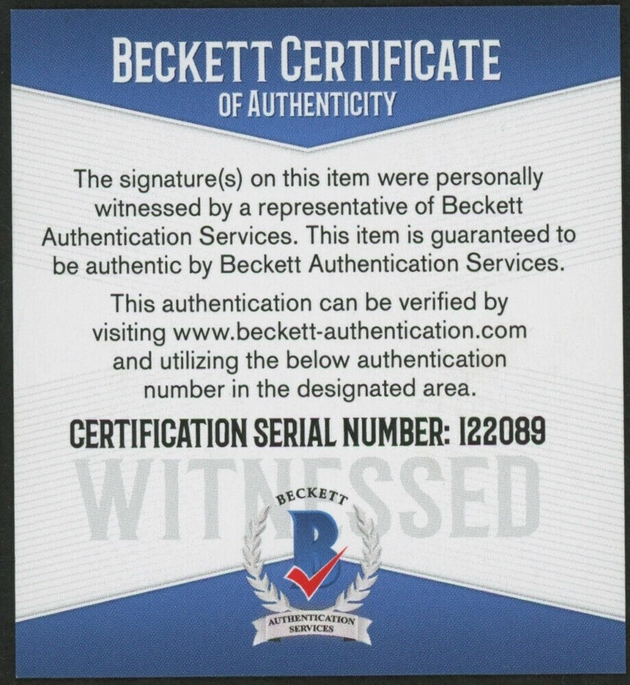 David Montgomery Signed Chicago Bears Color Rush Jersey (Beckett COA) #1 R.B.