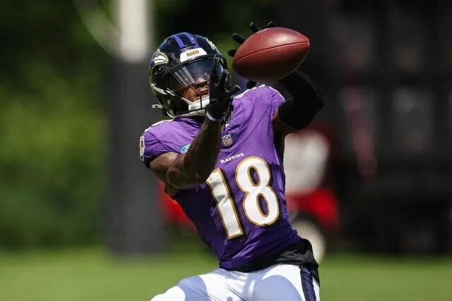 Dayton Wade Signed Baltimore Ravens Jersey (JSA COA) 2024 Rookie Wide Receiver
