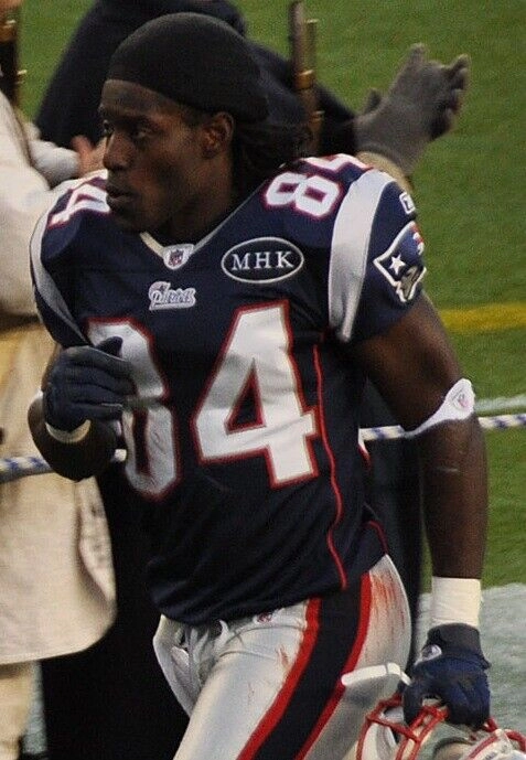Deion Branch Signed New England Patriots Jersey (JSA COA) #84 his 2010-2012 No.