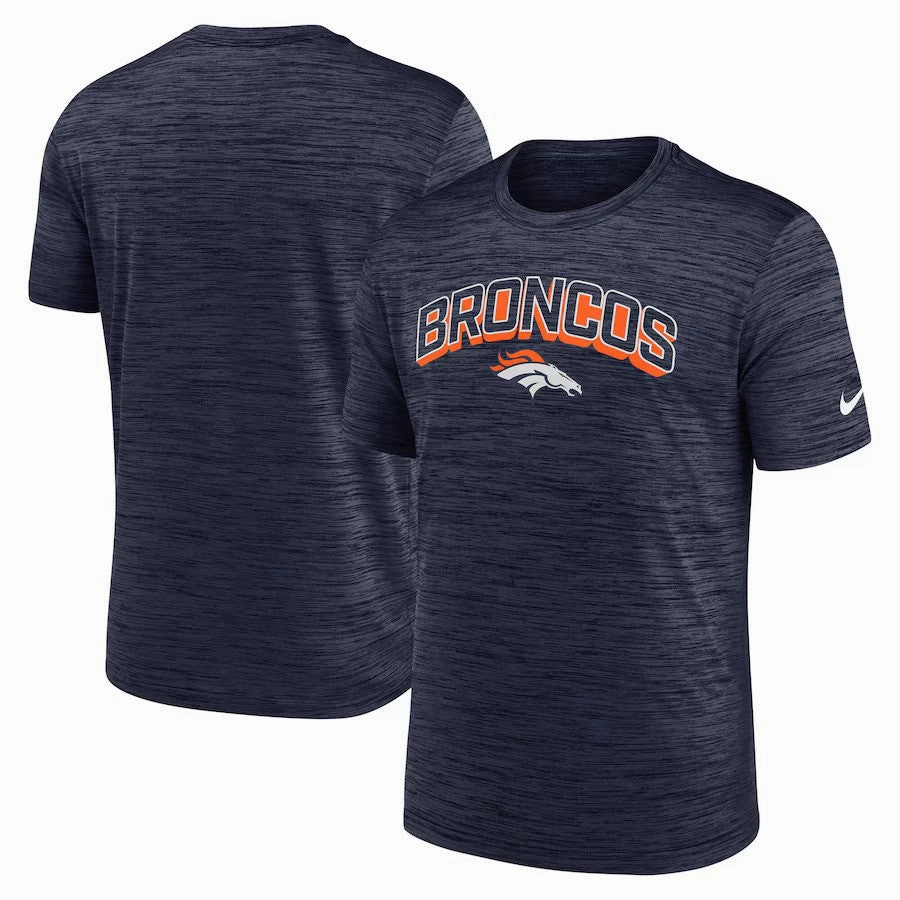 Denver Broncos NFL Nike Velocity Performance T-Shirt - Navy