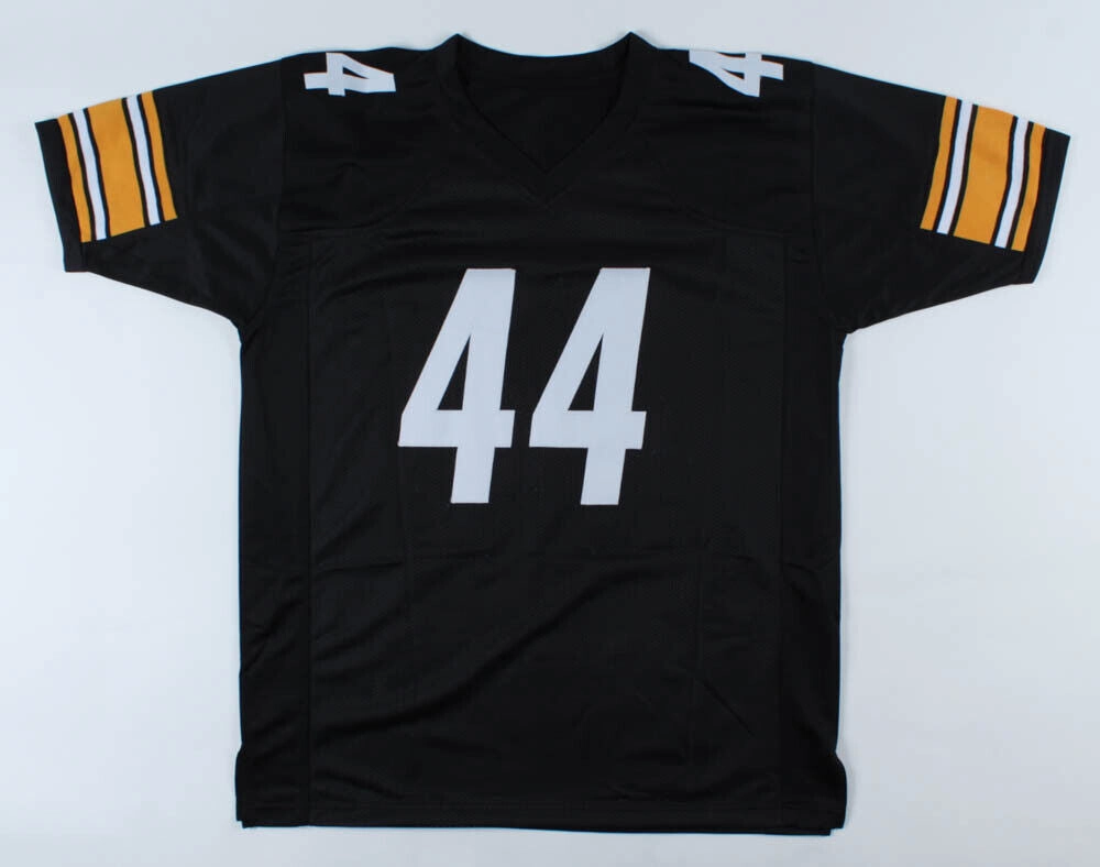 Derek Watt Signed Steeler Black Road Jersey (JSA COA) Pittsburgh Starting F..B.