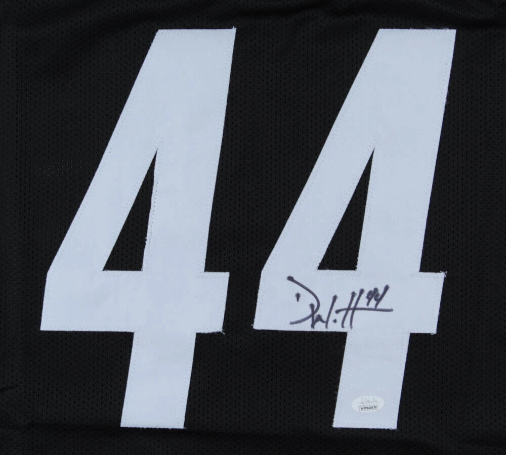 Derek Watt Signed Steeler Black Road Jersey (JSA COA) Pittsburgh Starting F..B.