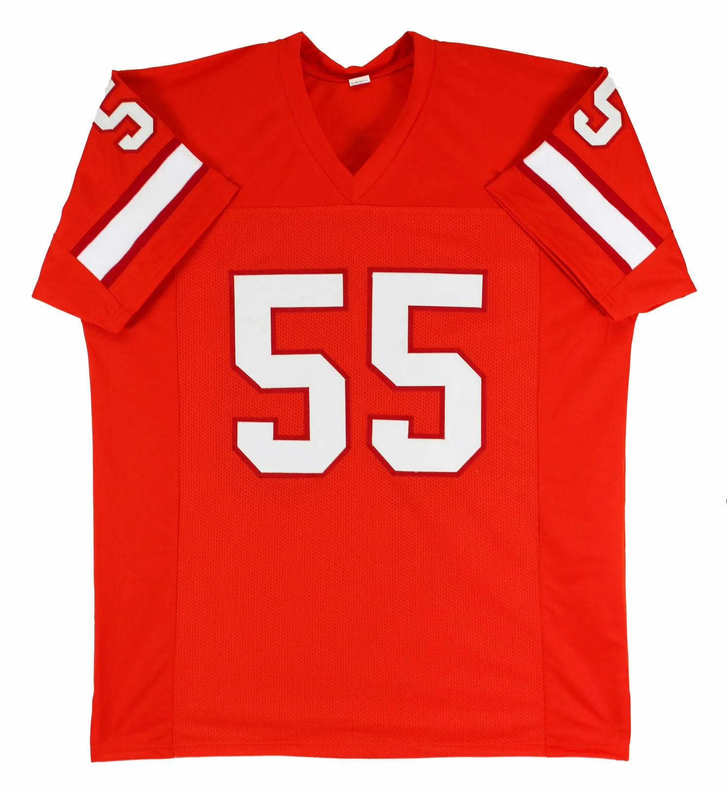 Derrick Brooks Signed Tampa Bay Buccaneers Creamsicle Throwback Jersey (Beckett)