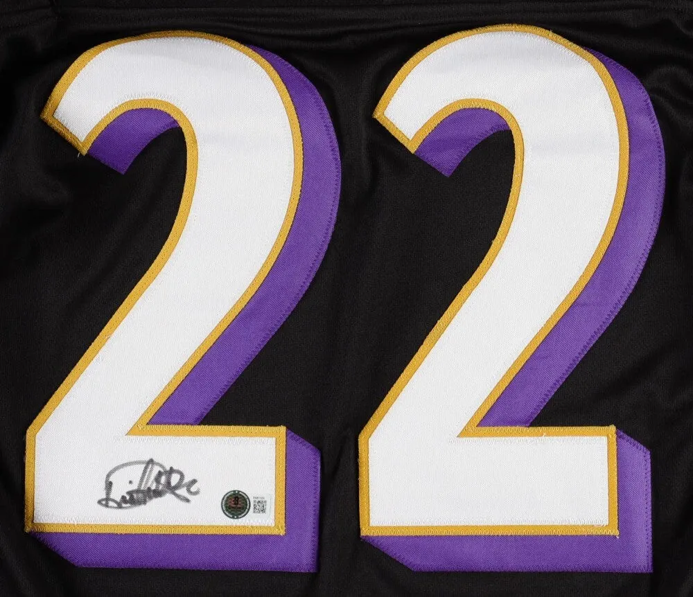 Derrick Henry Signed Baltimore Ravens Jersey (Beckett) Ex Bama Running Back