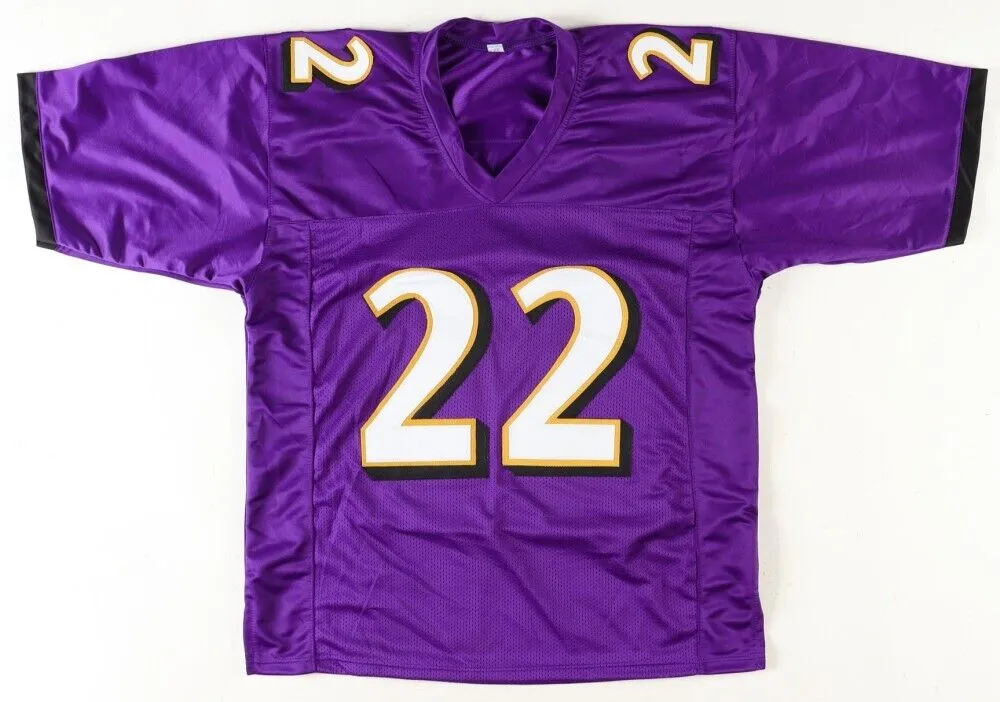Derrick Henry Signed Baltimore Ravens Purple Jersey (JSA COA) Ex-Alabama RB
