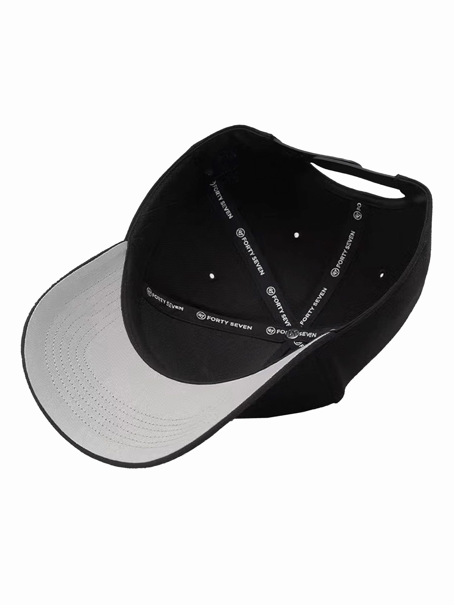 Detroit Tigers '47 MLB Monochrome MVP DT Snapback Hat - Black