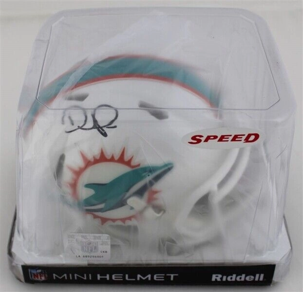 DeVante Parker Signed Dolphins Mini Helmet (JSA COA) Miami's  #1 Wide Receiver